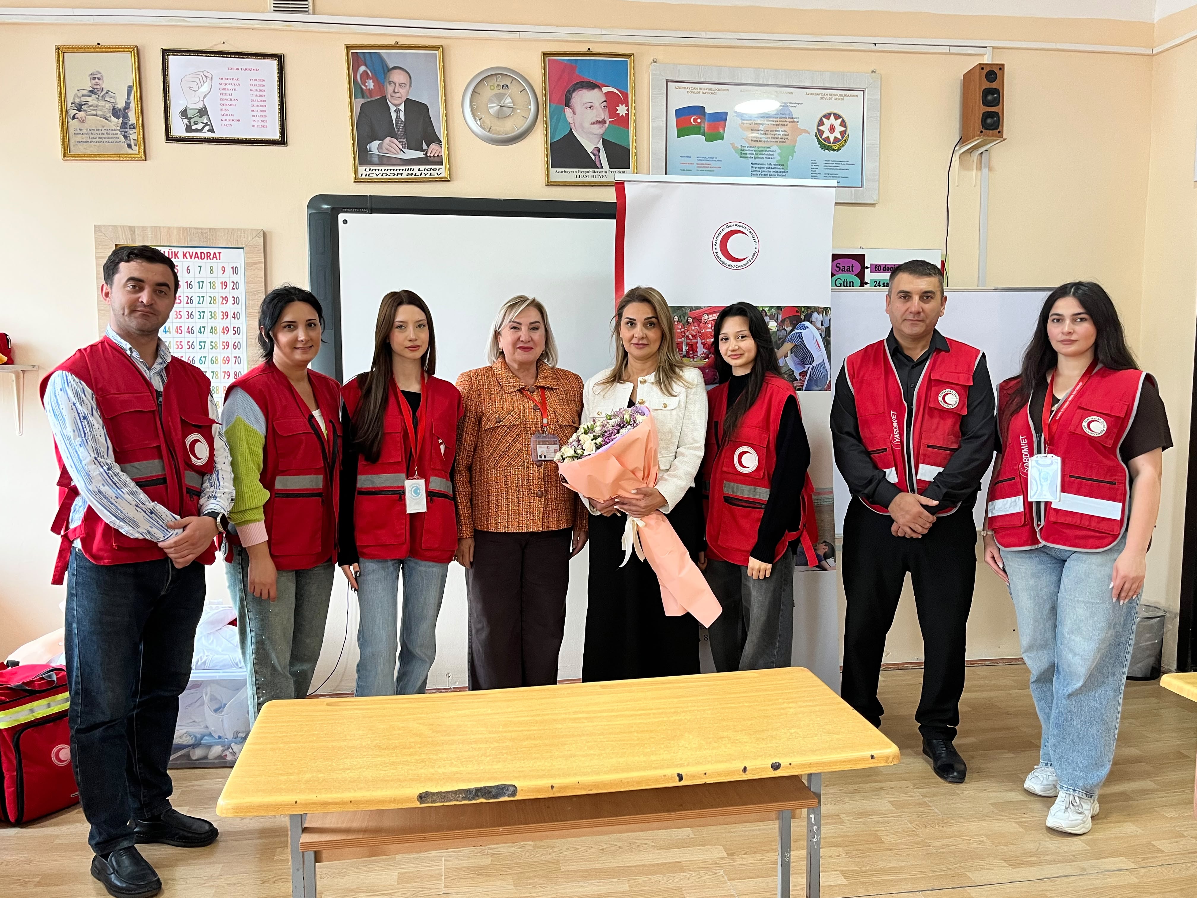 Meeting with teachers in Sumgayit